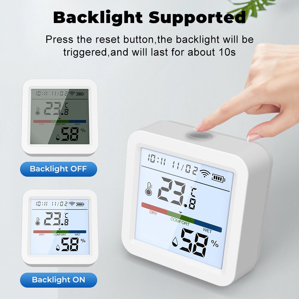 Tuya New WiFi Temperature Humi - Weather Station Indoor recension och pris