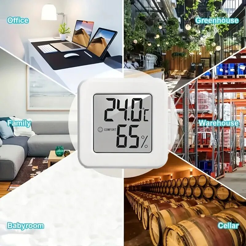 Digital Hygrometer Thermometer - Weather Station Indoor recension och pris