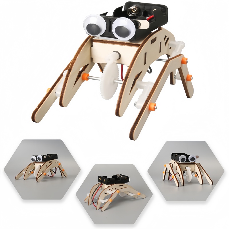 Diy Handmade Walking Spider Ro - Science And Invention recension och pris