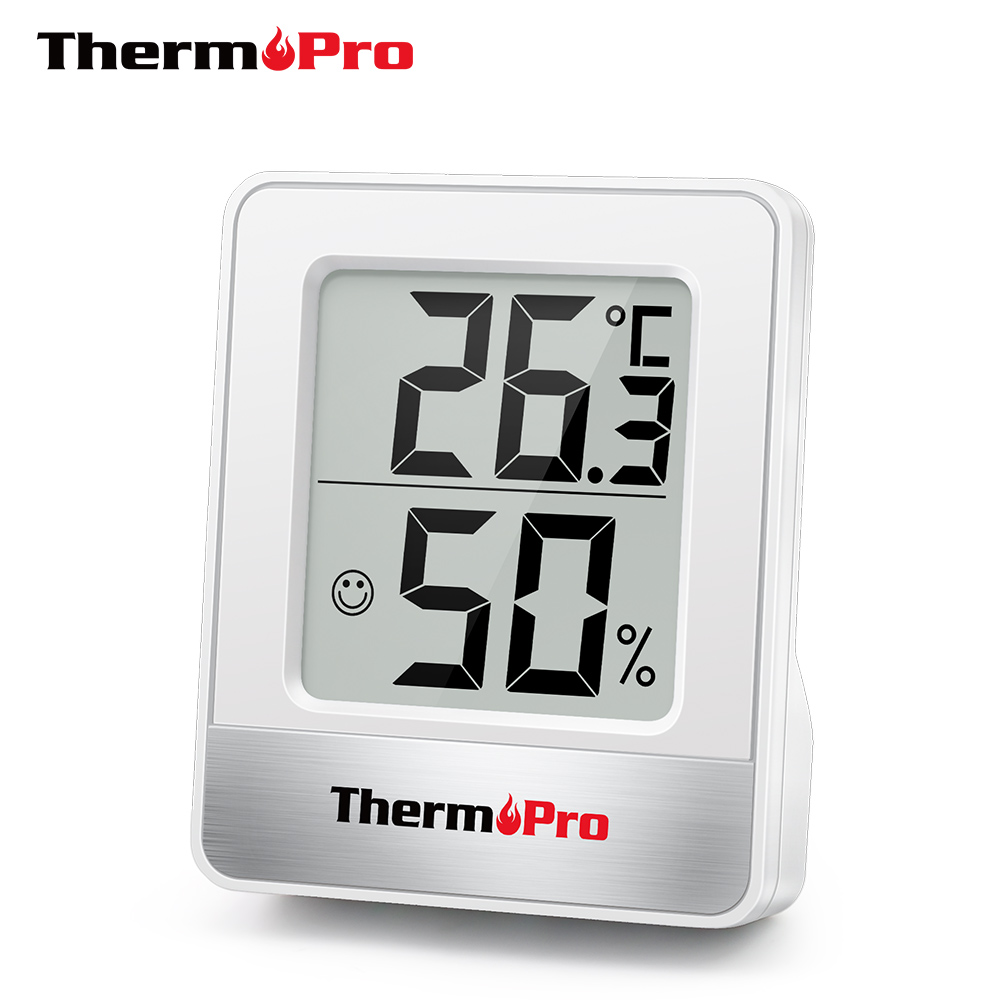 ThermoPro TP-49 Mini Weather S - Weather Station Indoor recension och pris