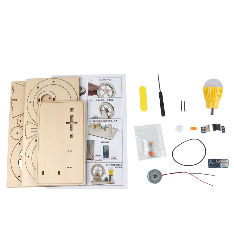 Wooden Hand Generator Kids Sci - Science And Invention recension och pris