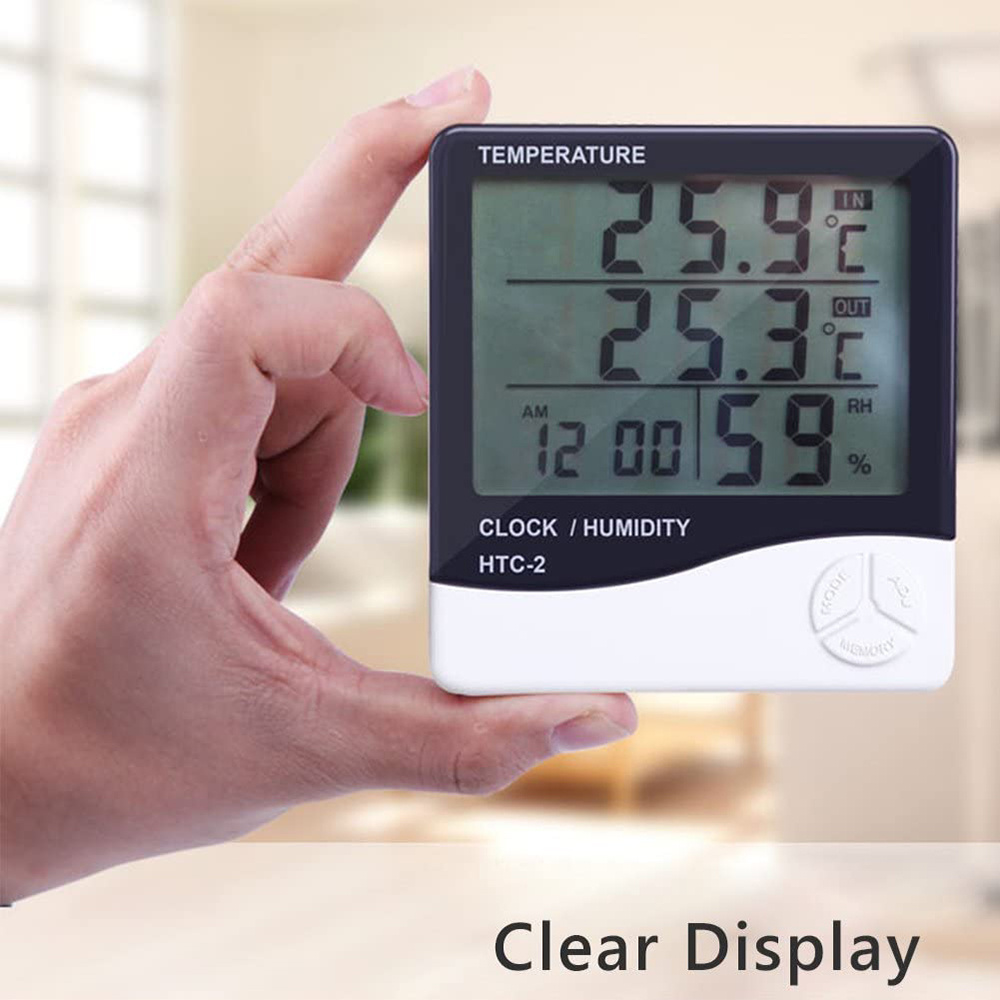 Multifunction LED Digital Ther - Weather Station Indoor recension och pris