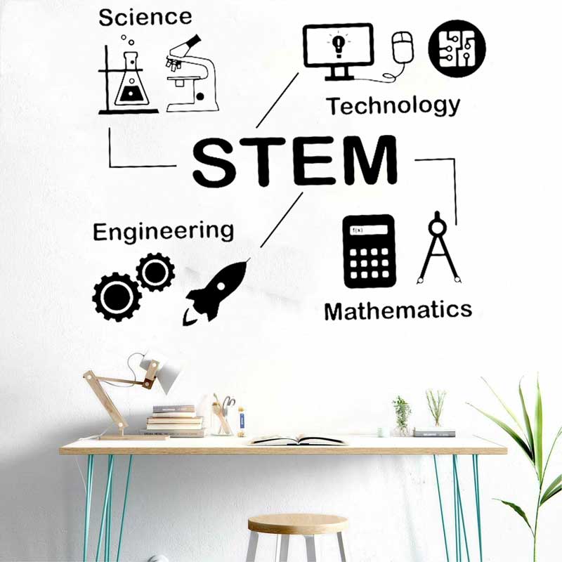 STEM wall stickers science tec - Science And Invention recension och pris